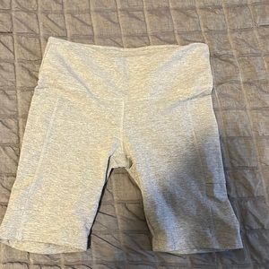 Gray leggings